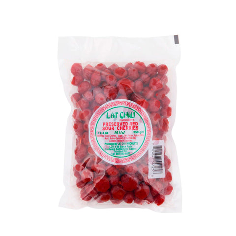 Lat Chiu  Preserved Red Sour Cherries Mild