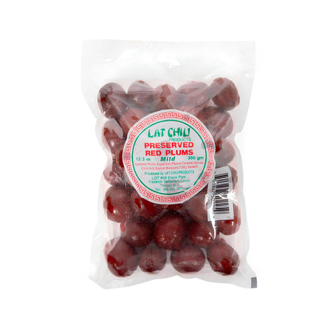 Lat Chiu Preserved Red Plums Mild